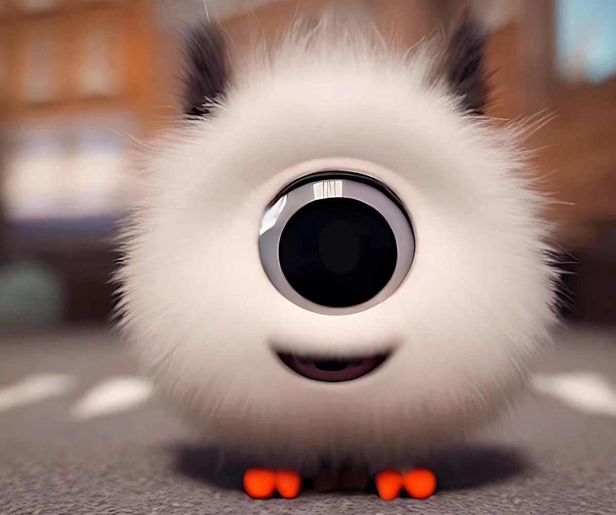 SEO for Immigration Lawyers showing a cute cuddly animated creature with a big eye depicting a search